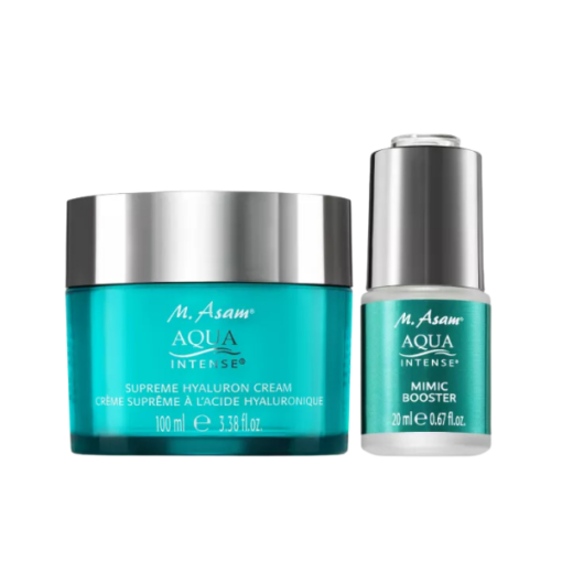 Bộ dưỡng da đầy đặn và mịn màng M.Asam Aqua Intense