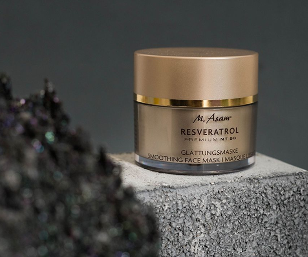 Mặt nạ phục hồi và chống lão hóa M.Asam Resveratrol Premium Nt50 Smoothing Face 15ml