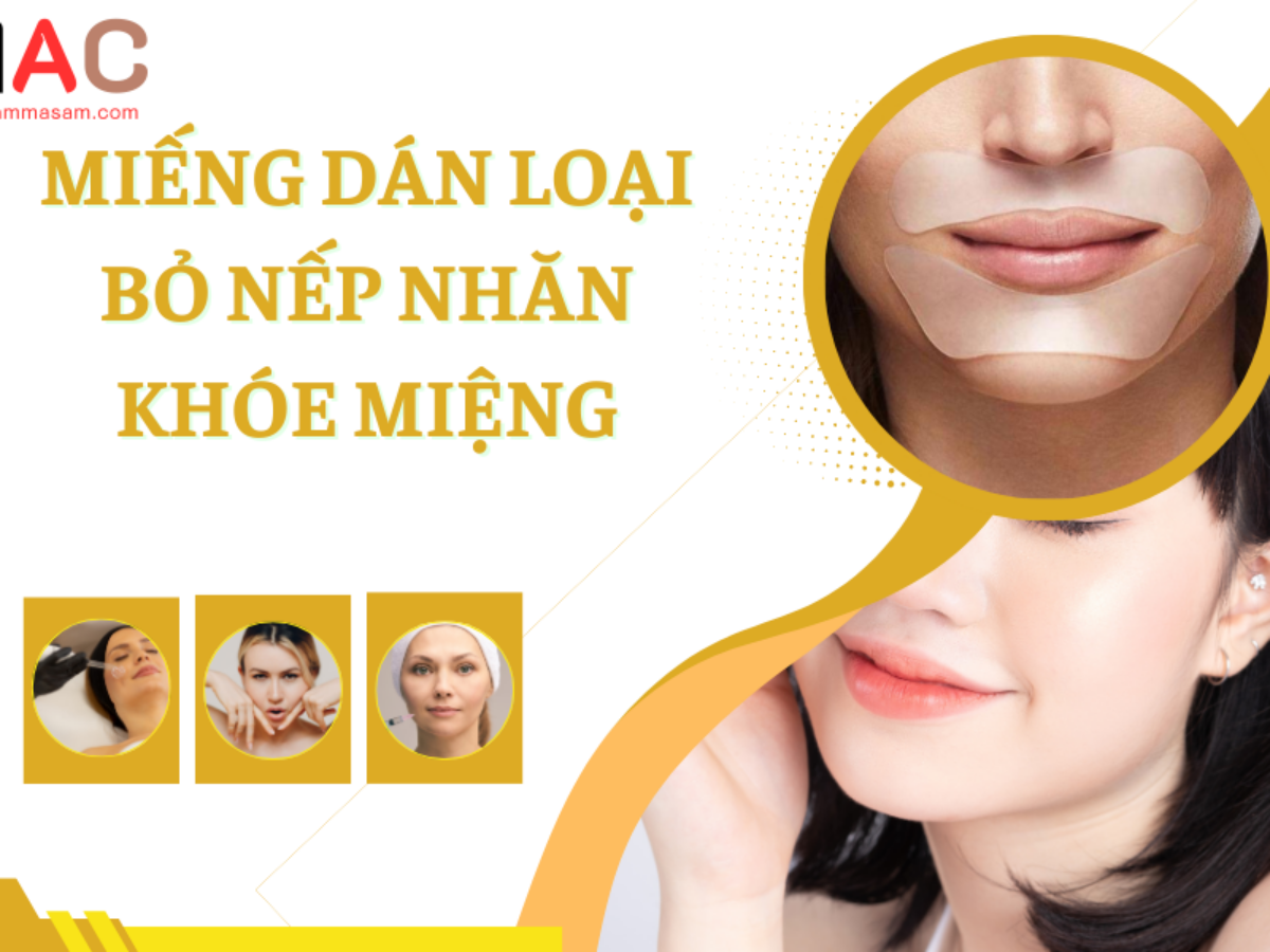 MIẾNG DÁN CHỐNG CAU MÀY GIẢM NẾP NHĂN VÙNG TRÁN VÀ CHÂN MÀY RÕ RỆT