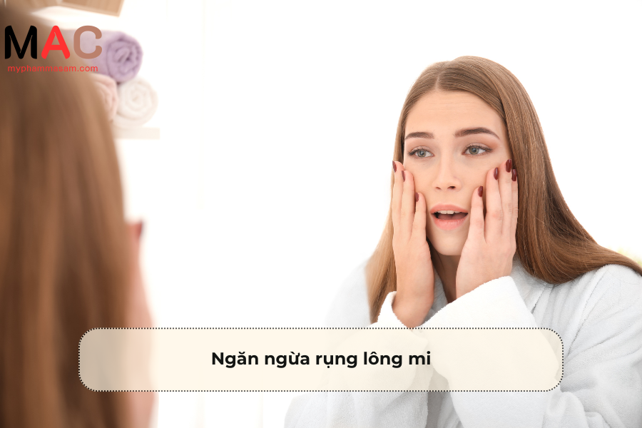 Ngăn ngừa rụng lông mi