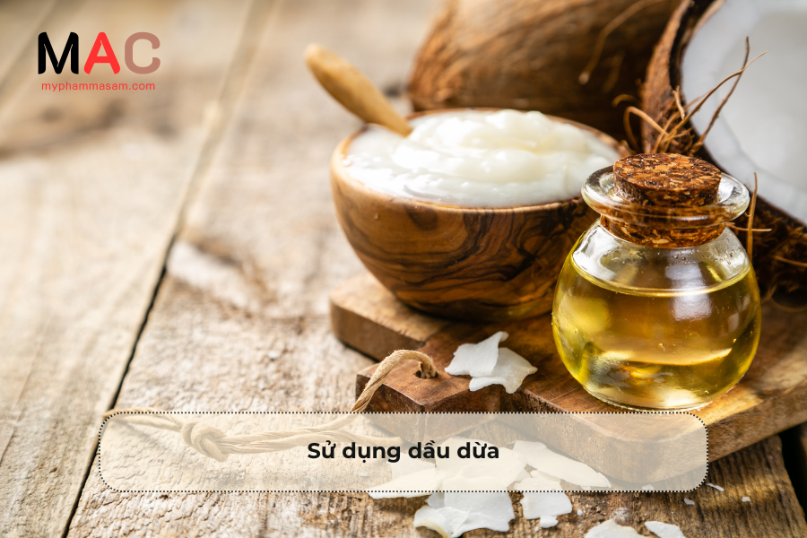 Sử dụng dầu dừa